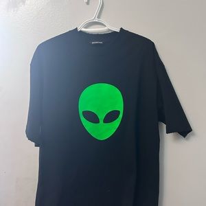 You are purchasing a Balenciaga Alien Tee this item is pre-distressed